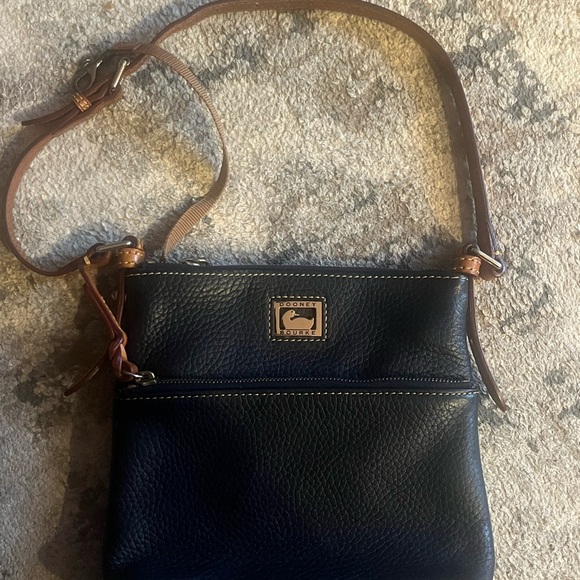 Dooney & Bourke Handbags - Dooney & Bourke Dark Navy Crossbody Bag